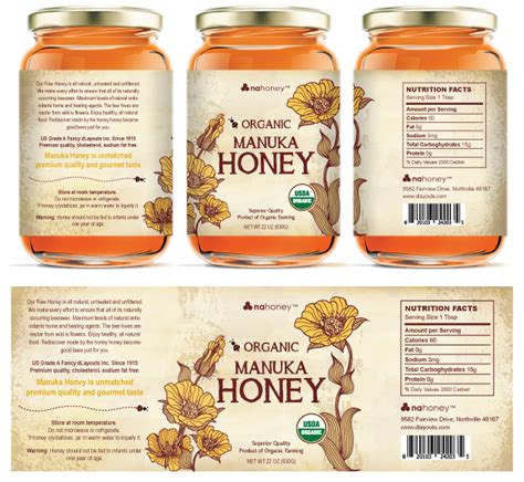 Free Printable Honey Labels
